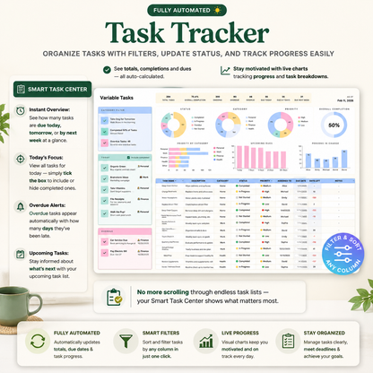 All-in-One ADHD Life Planner