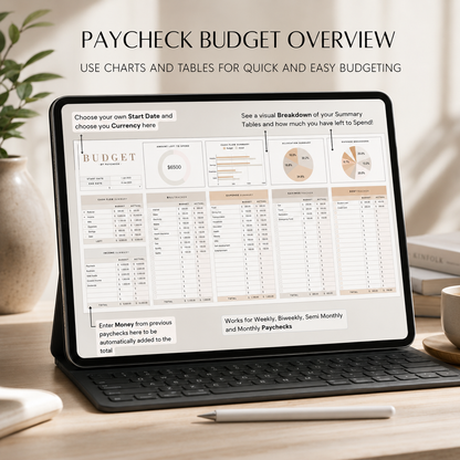 Minimalist Paycheck Budget
