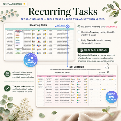 All-in-One ADHD Life Planner