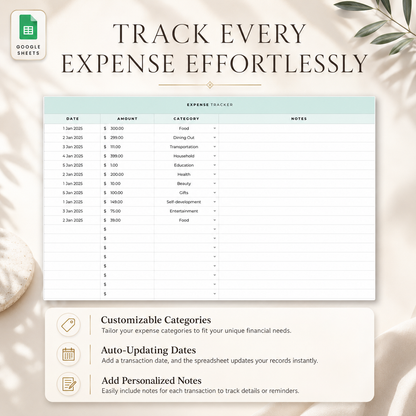 Simple Budget Spreadsheet