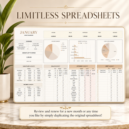 Monthly Budget Planner