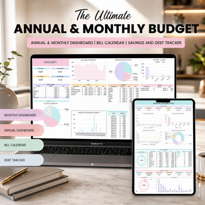 The Ultimate Annual & Monthly Budget